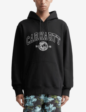 HOODED COIN SWEAT